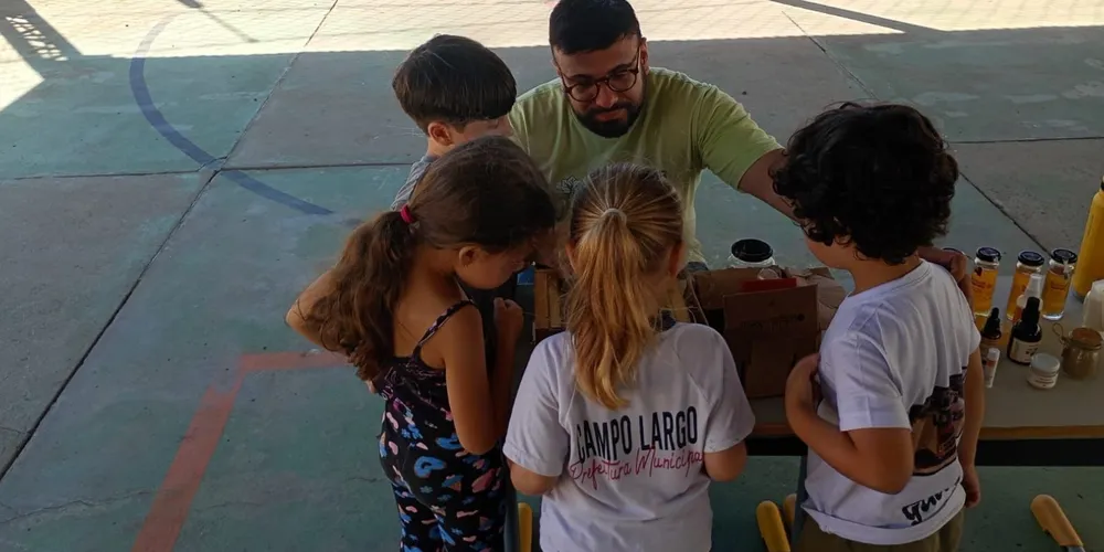 Ação de educação ambiental