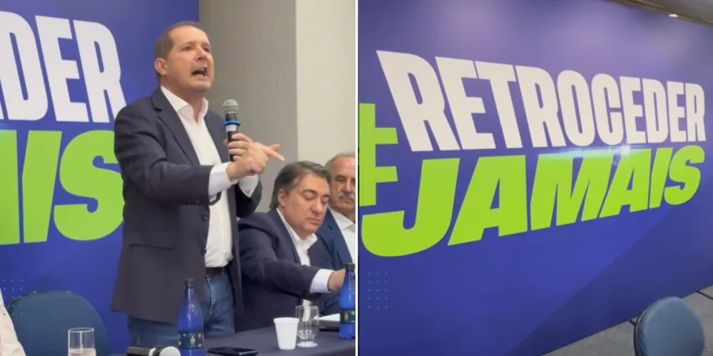 Prefeito de Assis Chateaubriand e presidente da Associação dos Municípios do Paraná, Marcel Micheleto