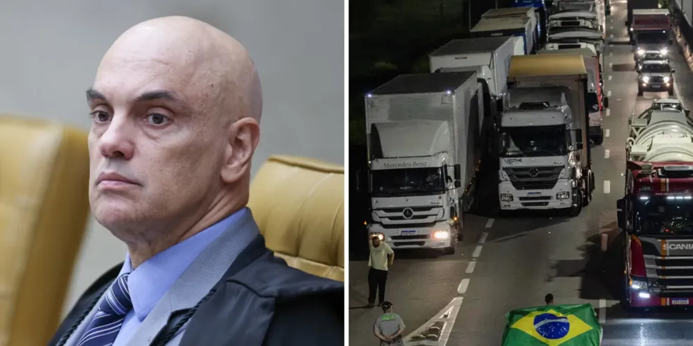 Alexandre de Moraes é o relator no STF dos casos que tratam sobre o bloqueio de rodovias em 2022