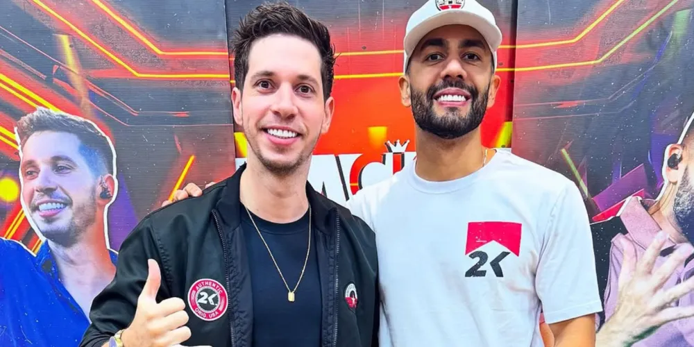 A dupla Cacio & Marcos sobe ao palco às 22h30
