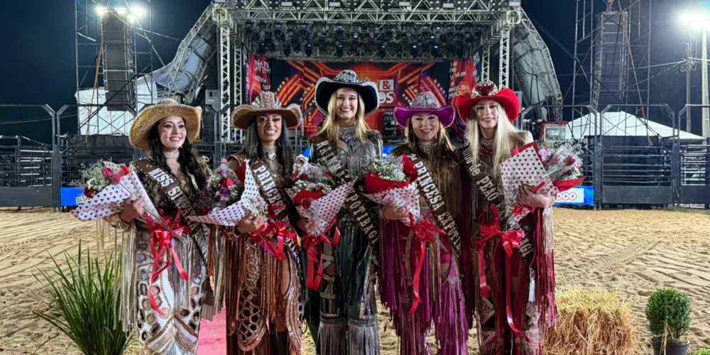 Em Tibagi, um dos momentos mais aguardados da noite foi o Baile da Rainha