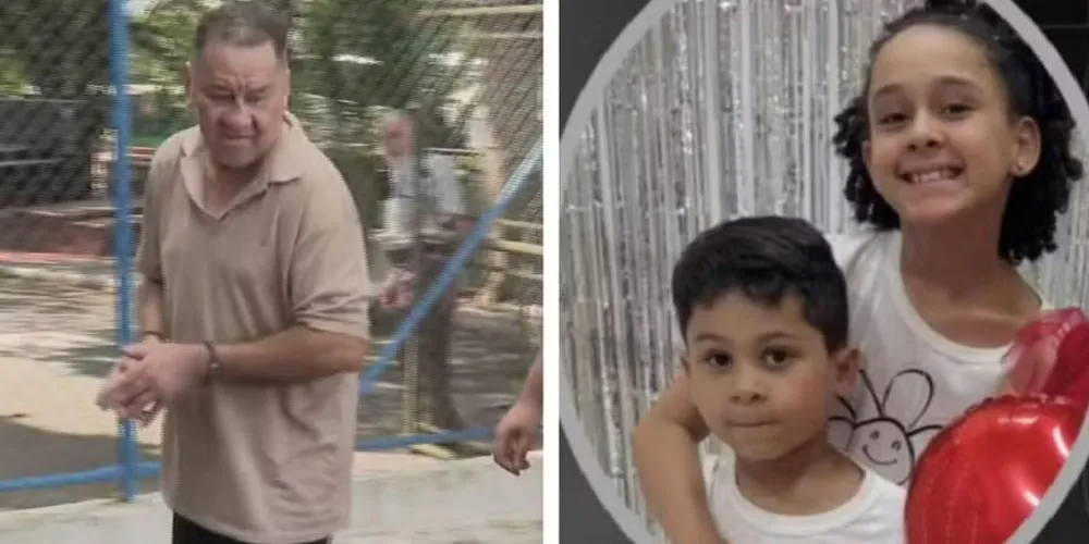 Demóstenes Dias de Macedo, de 64 anos, preso por atropelar e matar duas crianças