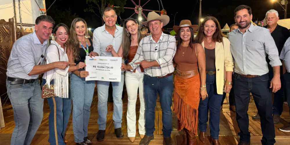 Anúncio foi realizado durante a Expo Tibagi