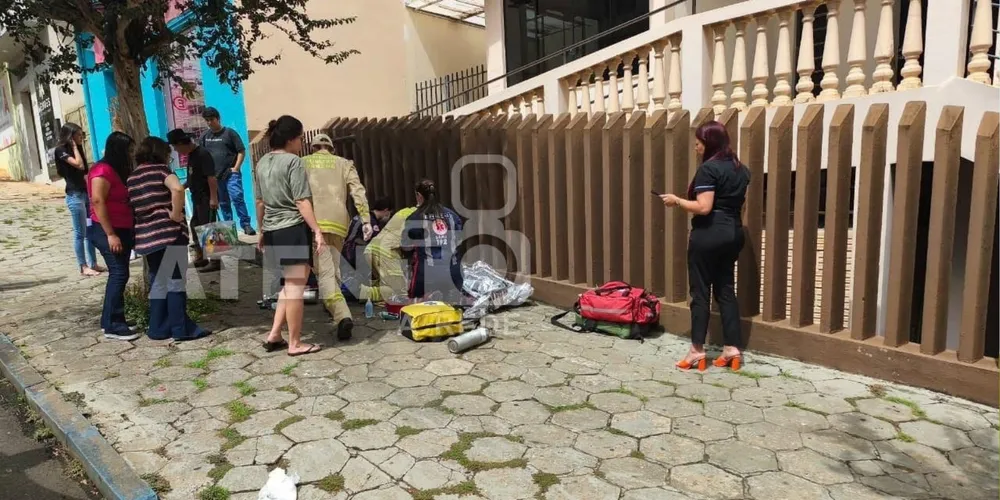 Atendimento realizado no centro de Telêmaco Borba.