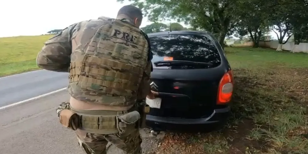 Momento da apreensão