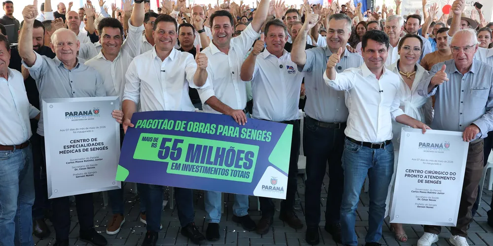 São intervenções voltadas à pavimentação de estradas e vias urbanas, entregas de maquinários, melhorias no Paço Municipal, reforma e construção de escolas