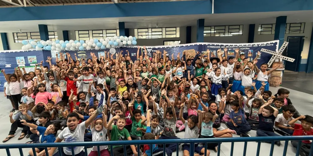 Estudantes foram principais protagonistas de todas as ações na instituição de ensino