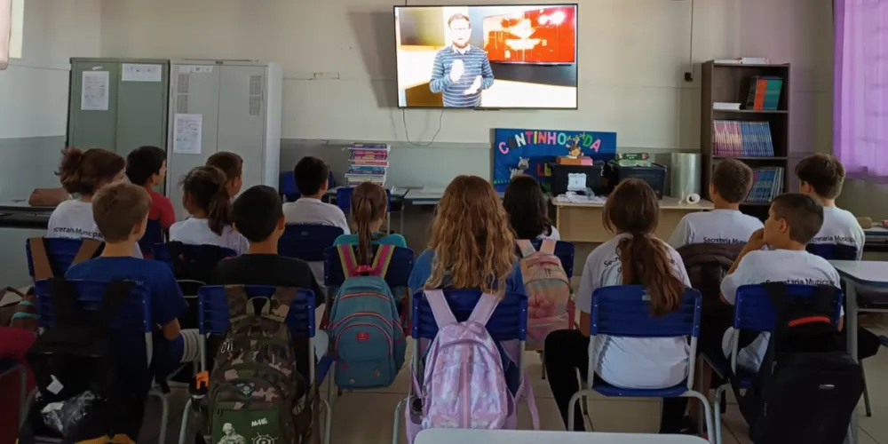 Temática levou escuta atenta e engajamento à turma