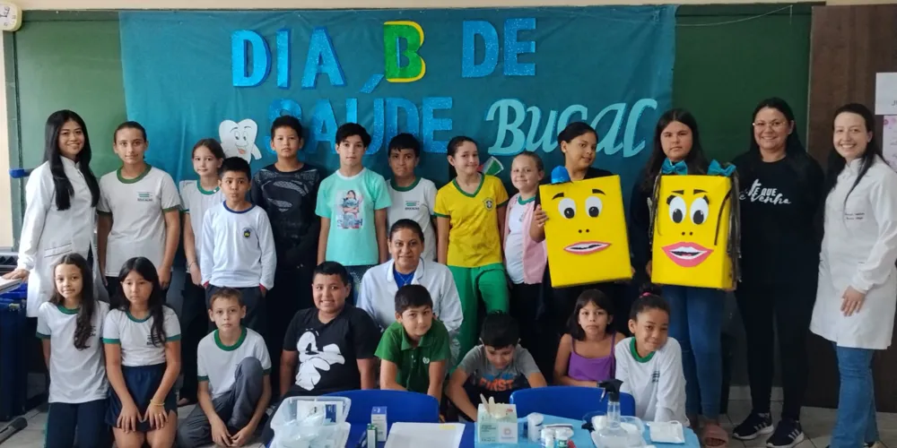 'Dia B de Saúde Bucal' propocionou importante ação em sala