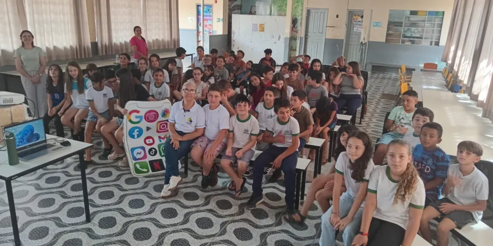 Estudantes puderam ter ampla interação com profissionais