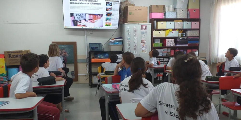 Conteúdo levou informações preciosas à sala de aula