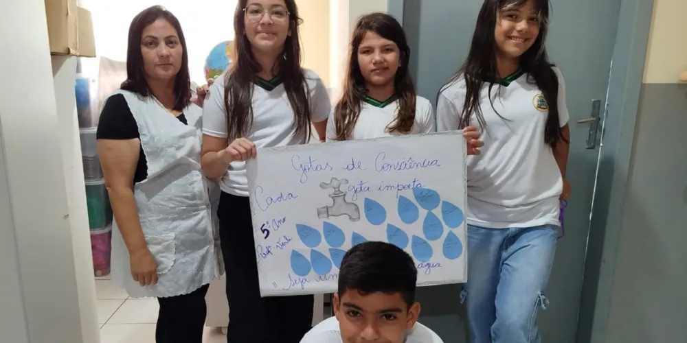 Estudantes puderam conscientizar sobre importante tema