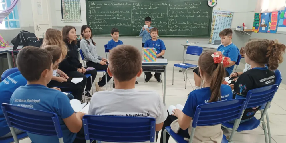 Dinâmica contribuiu para estudantes fixarem conteúdos