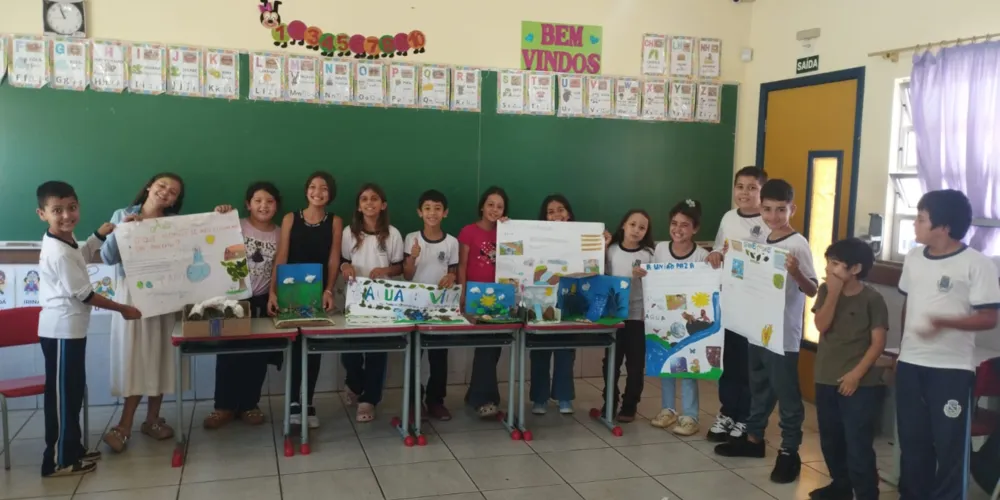 Estudantes foram protagonistas com suas produções