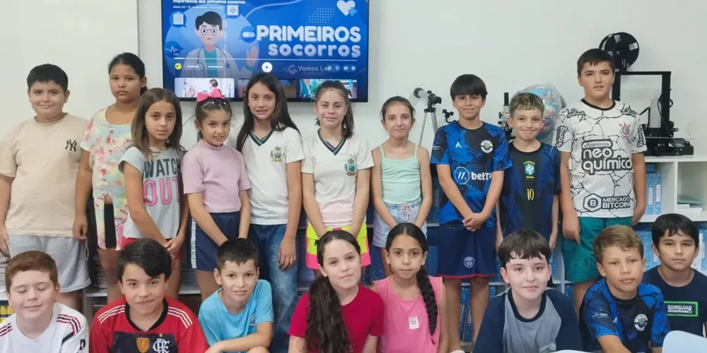 Estudantes foram protagonistas de ampla ação sobre cuidados emergenciais