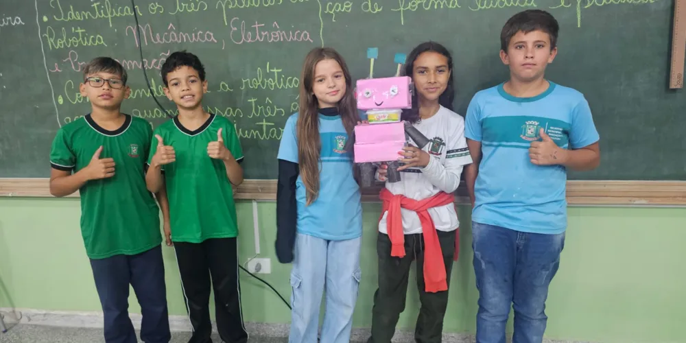 Estudantes puderam ser protagonistas do processo em sala