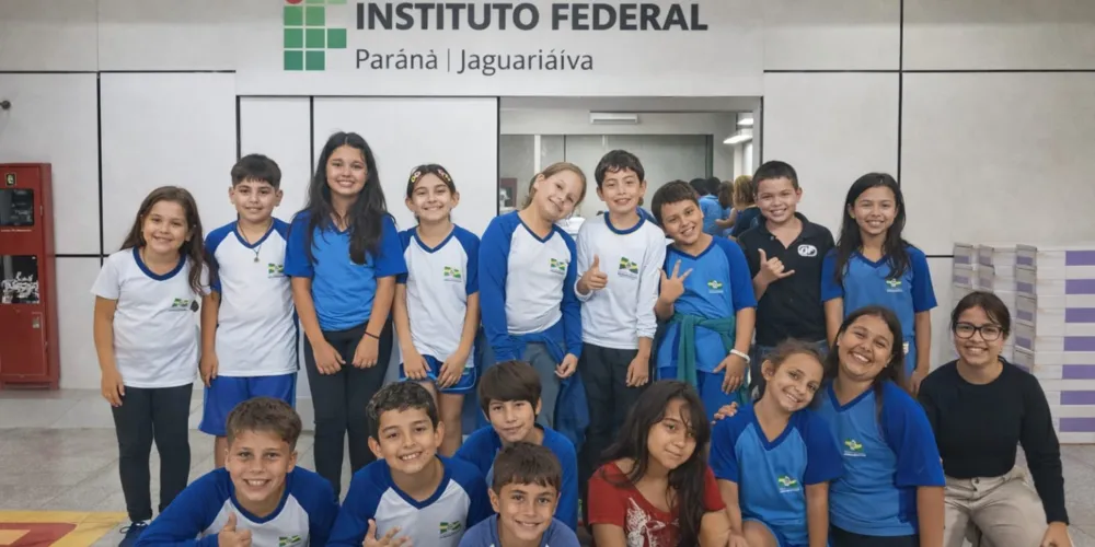 Estudantes tiveram uma valorosa experiência no local