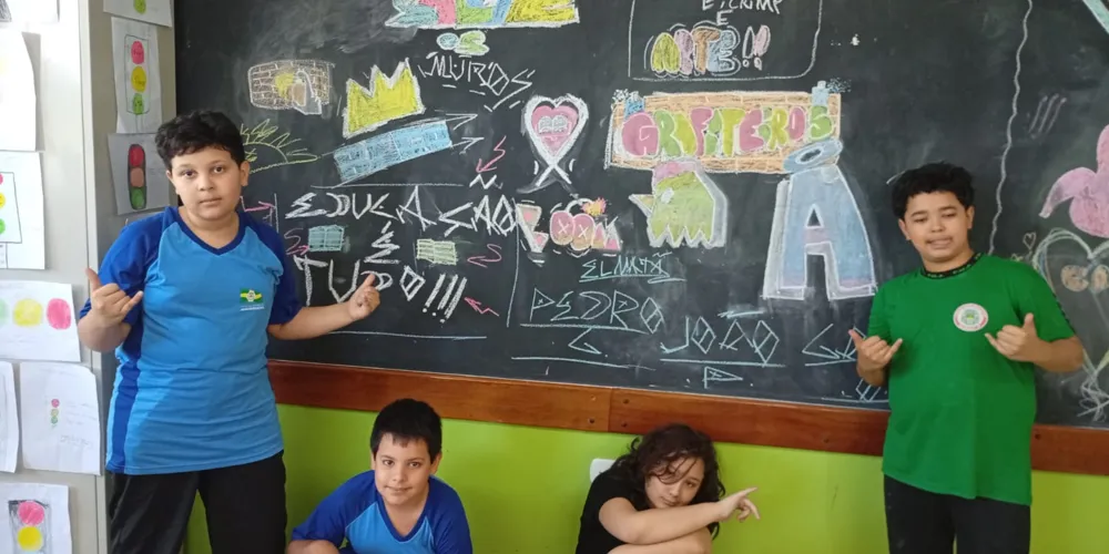 Estudantes tiveram várias representações de diferentes movimentos