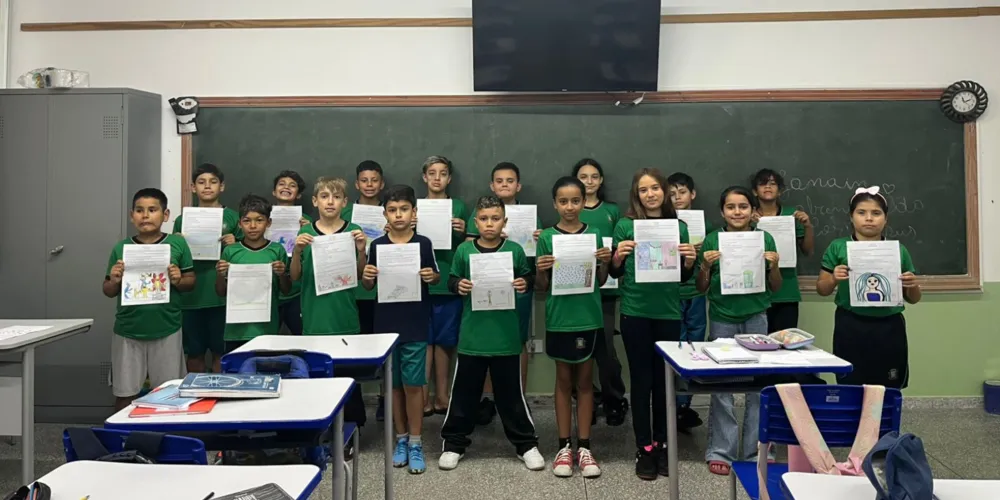 Estudantes puderam realizar produções sobre a ampla proposta