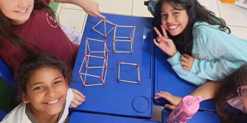 Educandos puderam aprender e se divertir em sala de aula