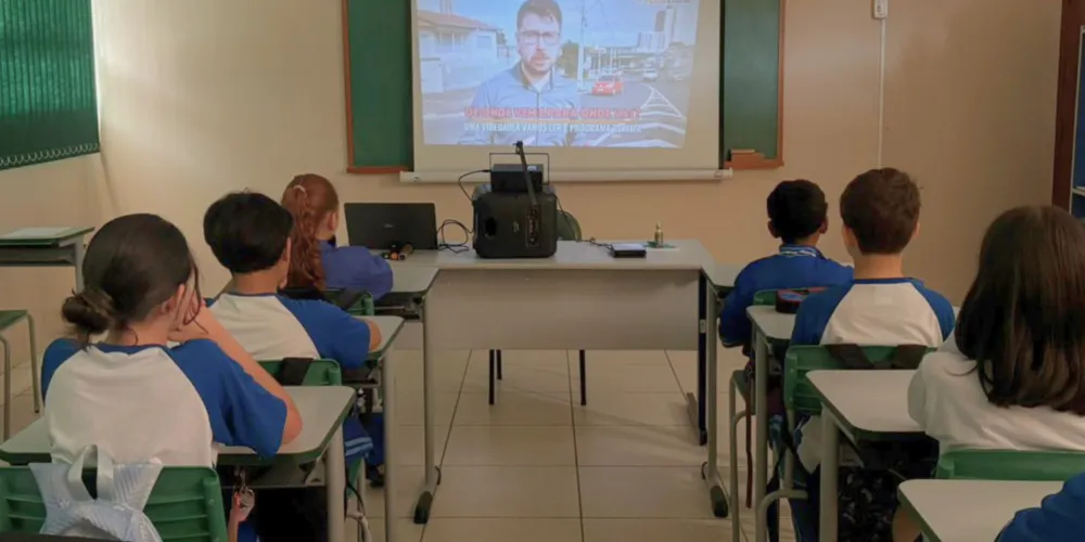 Conteúdo audiovisual levou importantes informações à sala de aula