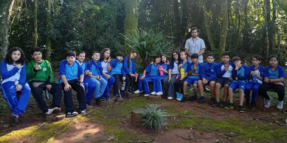 Educandos tiveram importantes momentos de aprendizado e reflexão no local