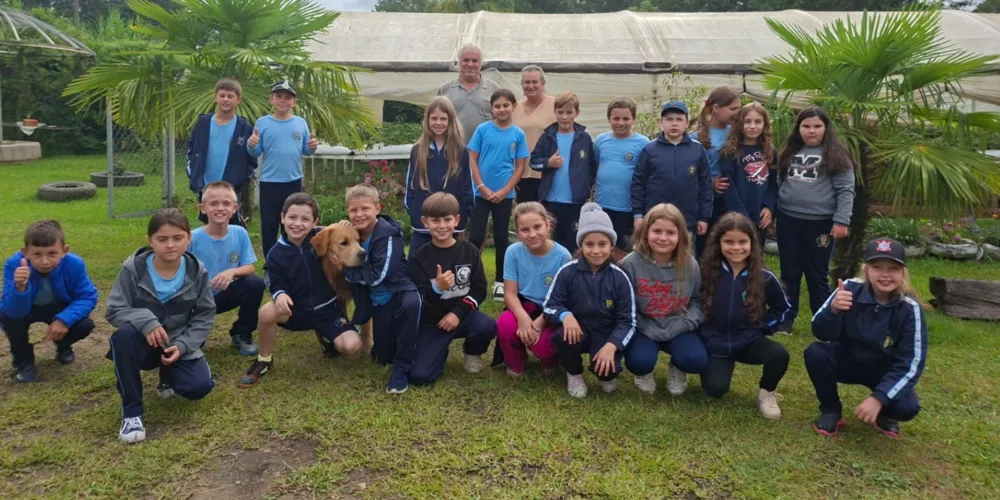 Local de visita dos estudantes trouxe importantes conhecimentos à turma