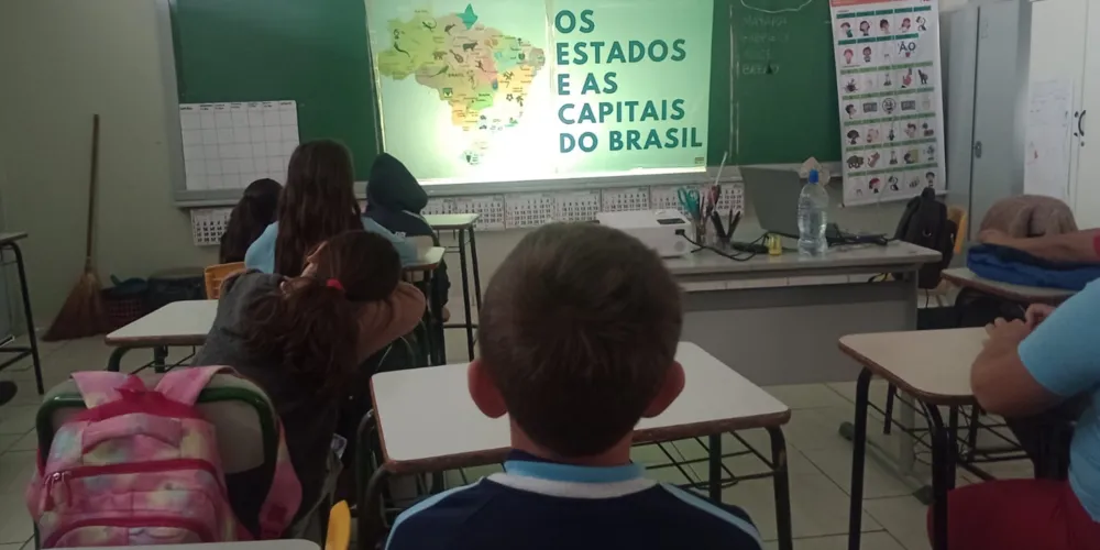 Recurso audiovisual contribuiu efetivamente em sala de aula