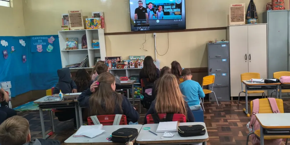 Estudantes puderam conhecer mais sobre o Vamos Ler