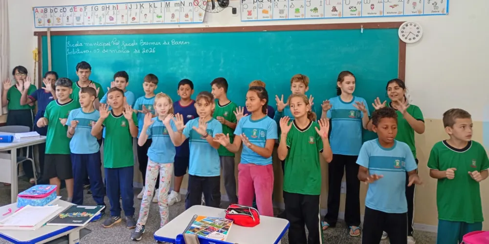 Estudantes podem desenvolver série de ações benéficas ao seu desenvolvimento