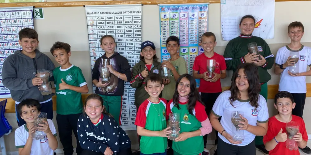 Pequenos cientistas puderam entender importante conceito ligado à agua