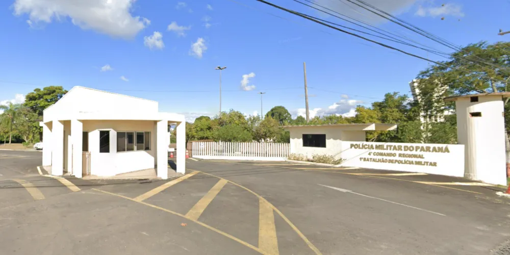 1º Batalhão de Polícia Militar do Paraná fica localizado na Rua Prof. Cardoso Fontes, nº 985