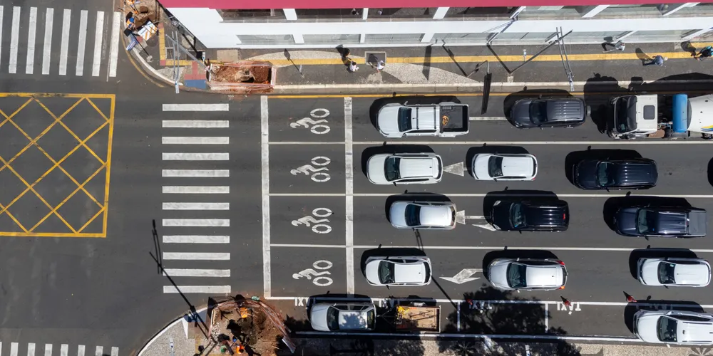 Novos semáforos na região central