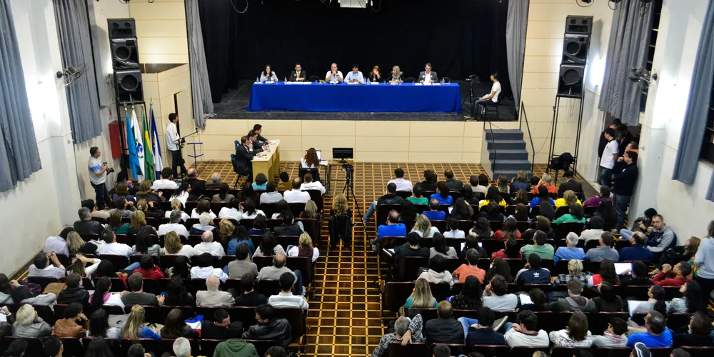 O evento será realizado no Grande Auditório da UEPG Central