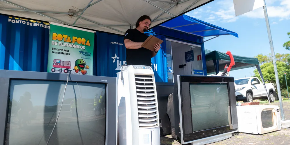 Bota fora de eletrônicos