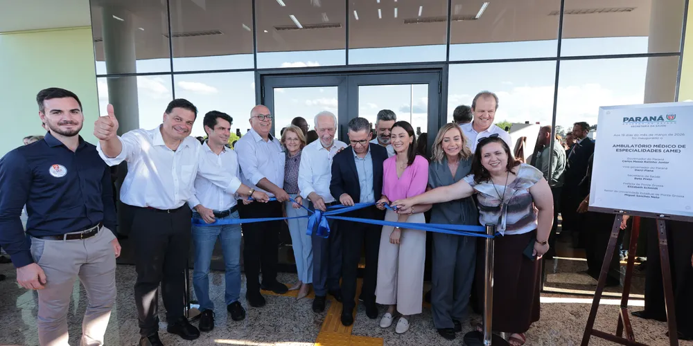 O vice-governador Darci Piana inaugura nesta quinta-feira (19) o primeiro Ambulatório Médico de Especialidades (AME) Universitário do País, no câmpus da Universidade Estadual de Ponta Grossa (UEPG), e a nova Unidade de Execução Técnico-Científica da Polícia Científica.