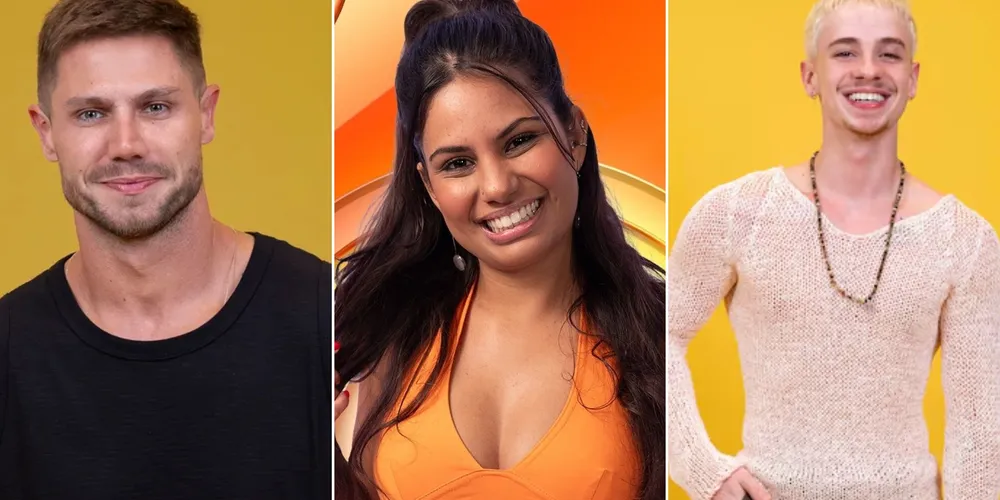 Jonas, Gabriela e Juliano disputam a permanência na casa mais vigiada do país