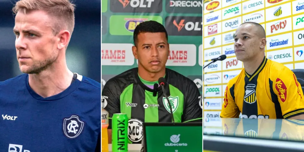 William Klaus, Maguinho e Caio Dantas devem chegar ao Fantasma até esta sexta-feira (26)