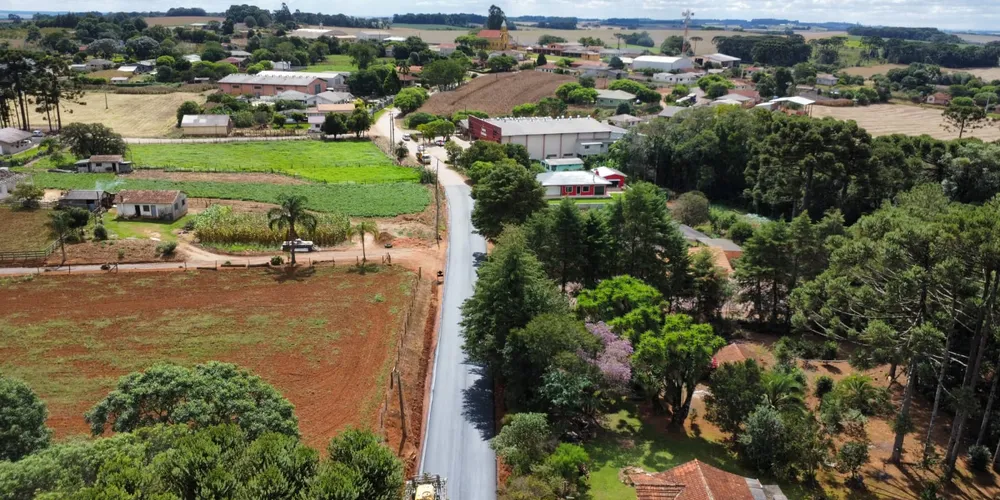 Pavimentação foi feita na estrada que liga a localidade à Colônia Maciel