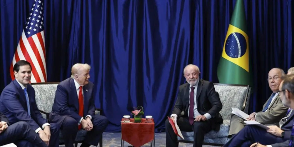 Lula se reuniu com Trump em outubro do ano passado durante a 47ª Cúpula da Associação de Nações do Sudeste Asiático