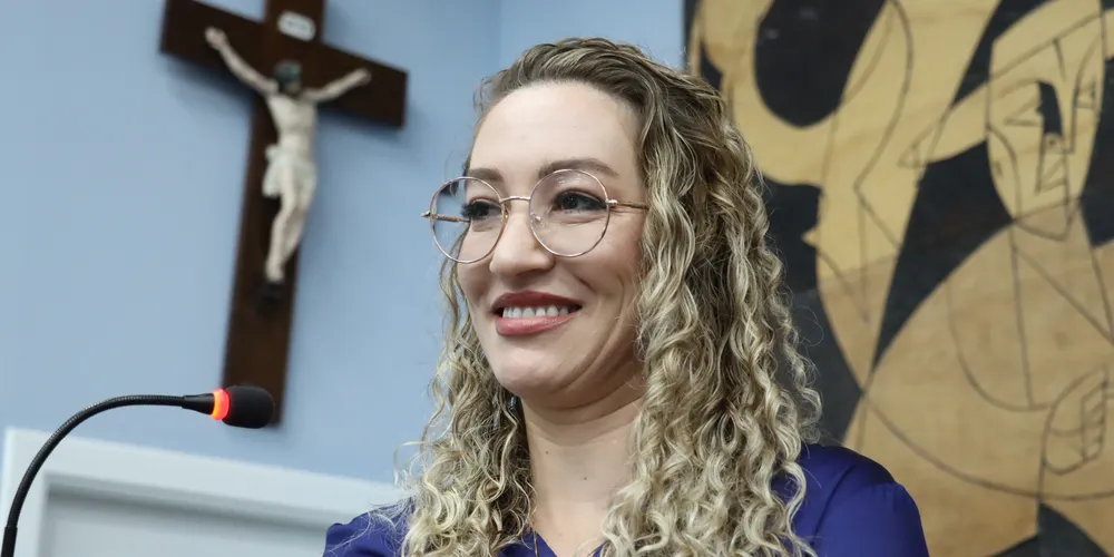 A coordenadora do projeto 'Caminhos de Proteção', Gislaine de Oliveira