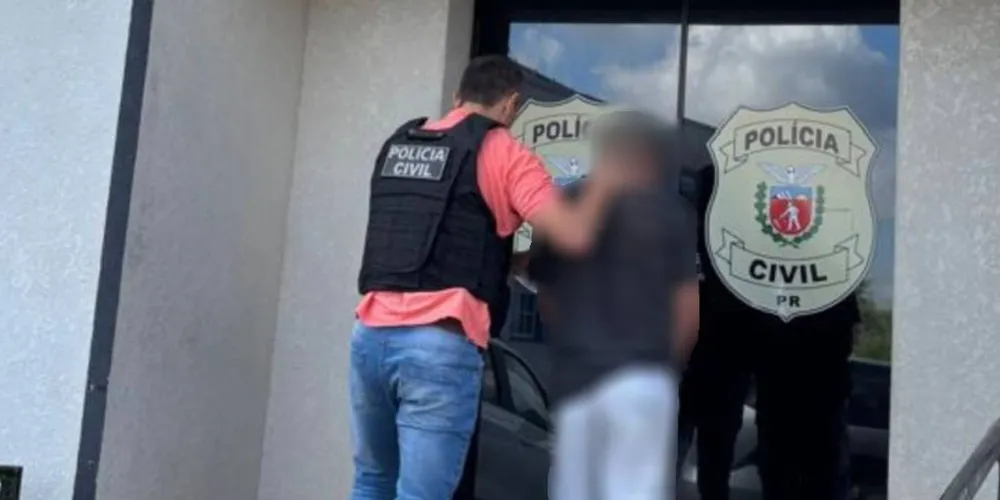 Homem foi preso em Teixeira Soares nessa sexta-feira (3)