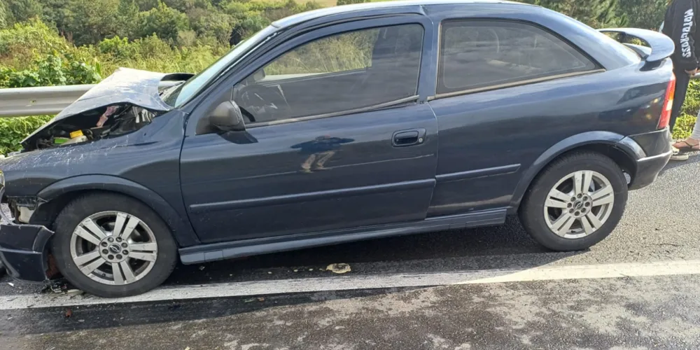 Uma faixa da BR-276 ficou interditada durante a ocorrência