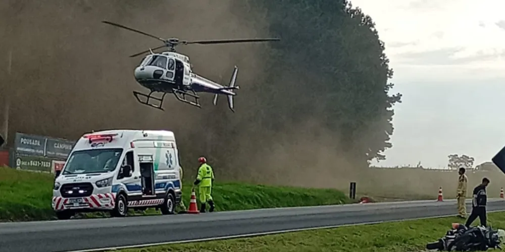 Motociclista não resisitu e veio a óbito no local