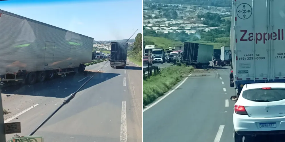 Acidente ocorreu por volta das 10h40