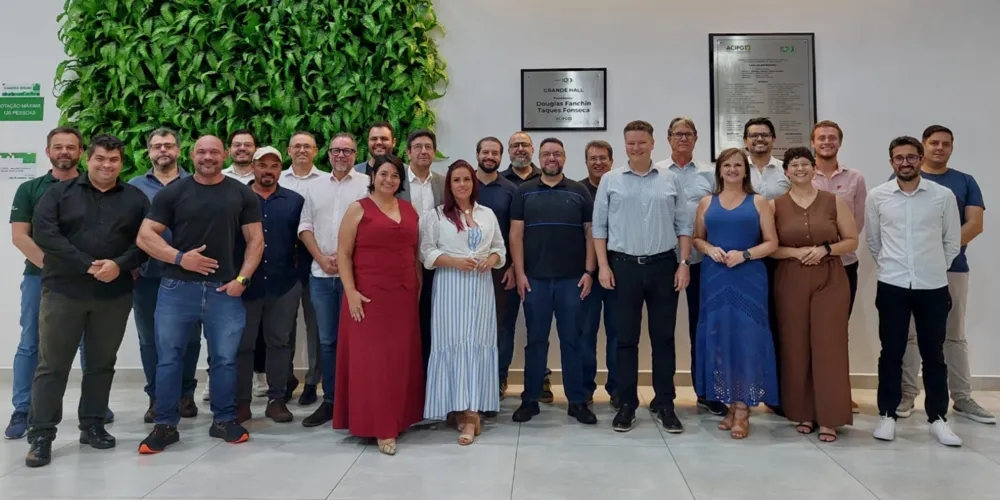A nova diretoria da Acipg conduzirá a entidade para o biênio 2026-2028