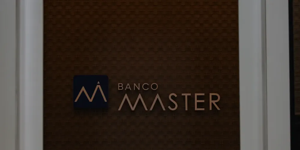 Fachada do Banco Master na cidade de São Paulo