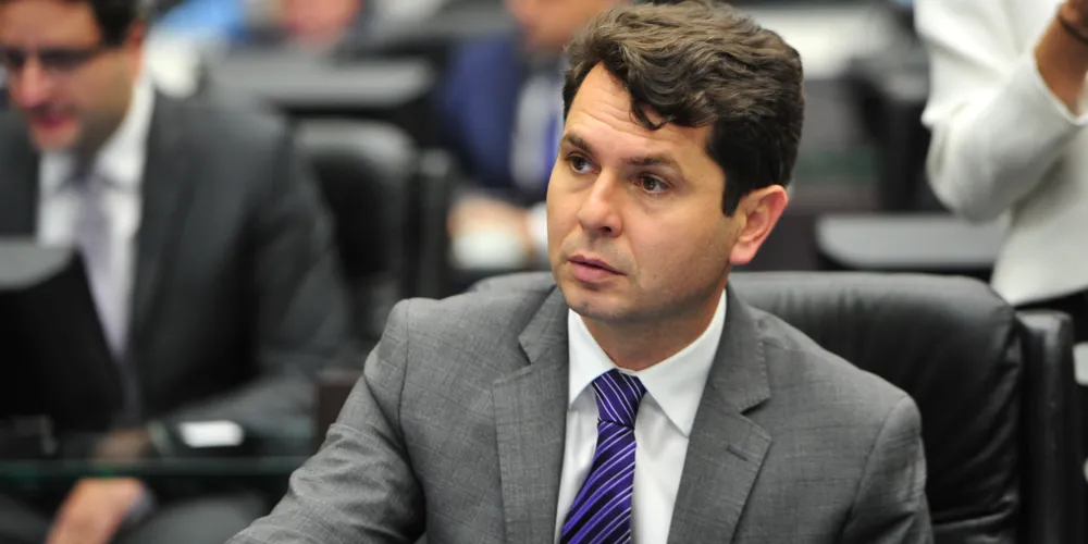 O deputado estadual e presidente da Assembleia Legislativa do Paraná, Alexandre Curi (PSD)