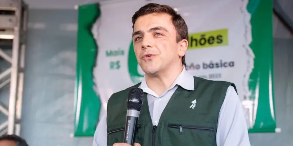 O deputado federal Aliel Machado (PV)