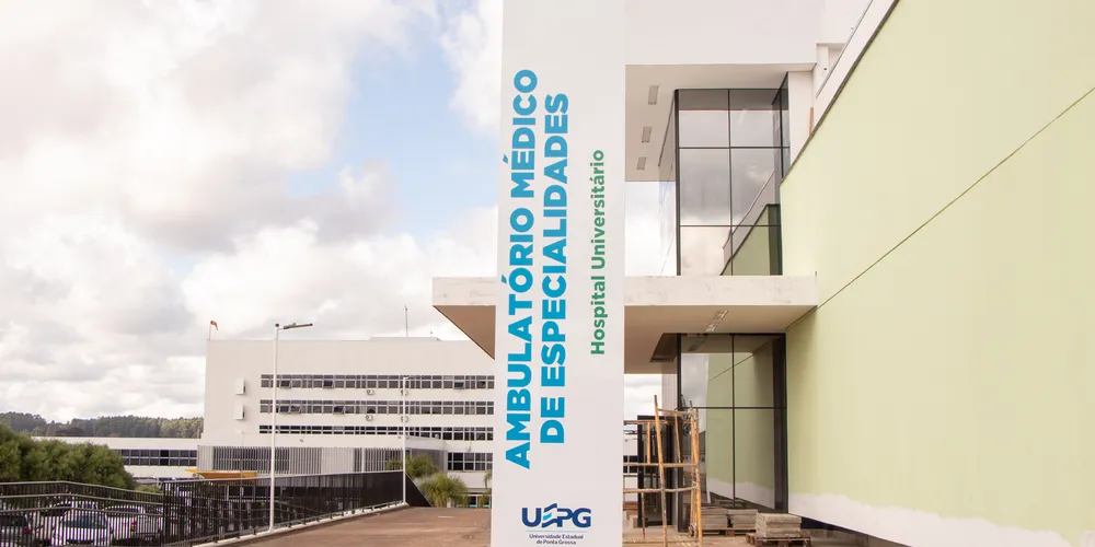 O Ambulatório Médico de Especialidades (AME) está localizado junto ao Hospital Universitário da UEPG